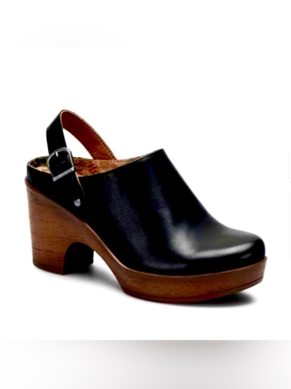 🍁Fall Sale! B.O.C. Born Concept Adel Clog Black Clogs with Platform